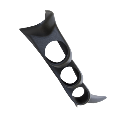 AutoMeter - AutoMeter 17107 Full Triple Pod APillar w/Spkr 2-1/16" for 99-07 Slverado/Sierra