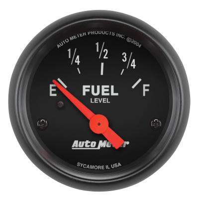 AutoMeter - AutoMeter 2641 Z-Series Fuel Level Gauge 0-90Ohm 2-1/16" Short Sweep for GM