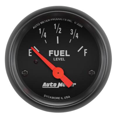 AutoMeter - AutoMeter 2648 Z-Series Fuel Level Gauge 0-30Ohm 2-1/16" Short Sweep for GM