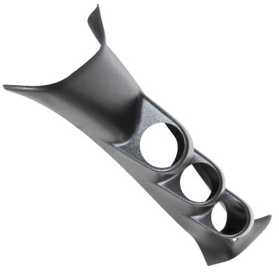 AutoMeter - AutoMeter 22619 Triple A-Pillar Gauge Mount 2-1/16" for 03-07 Mitsubishi Evo 8/9