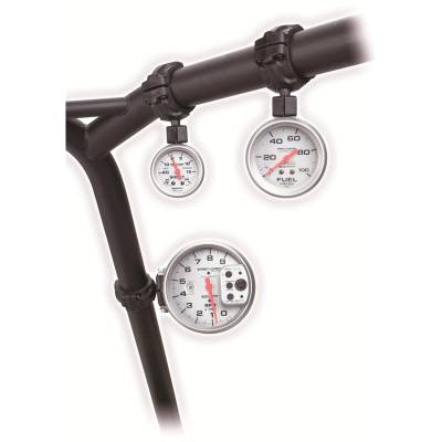 AutoMeter - AutoMeter 48005 Roll Pod for 1.625" Roll Cage Pedestal Tachometer Black 5"
