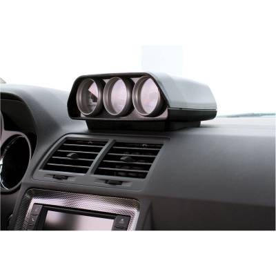 AutoMeter - AutoMeter 5287 Triple Direct Dash Top 2-1/16" for 08-14 Dodge Challenger