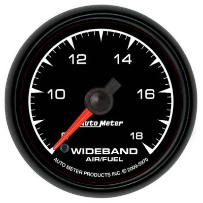 AutoMeter - AutoMeter 5970 Analog Wideband Air/Fuel Ratio Gauge 8:1-18:1AFR 2-1/16" ES
