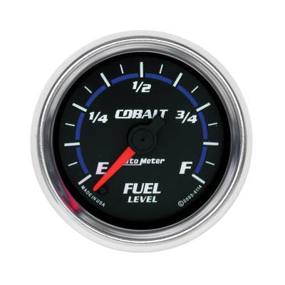AutoMeter - AutoMeter 6114 Cobalt Fuel Level 0-280Ohm 2-1/16" Stepper Motor Programmable