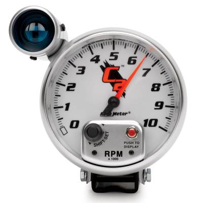 AutoMeter - AutoMeter 7299 C2 Pedestal Tachometer Gauge 0-10000RPM 5"