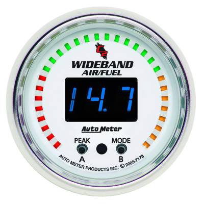 AutoMeter - AutoMeter 7178 C2 Wideband Pro Air/Fuel Ratio Gauge 6:1-20:1 2-1/16"