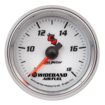 AutoMeter - AutoMeter 7171 C2 Wideband Air/Fuel Ratio Analog 8:1-18:1 2-1/16"