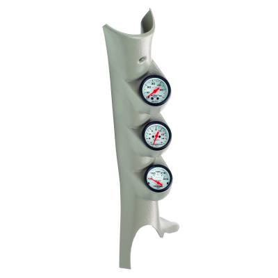 AutoMeter - AutoMeter 7098 Pillar Pod Gauge Kit 100-250F/1600F 60PSI for 03-09 Dodge Ram