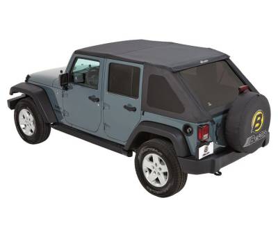 Bestop - Bestop 52823-35 Replace-A-Top for Trektop Black Diamond for 07-18 Wrangler JK