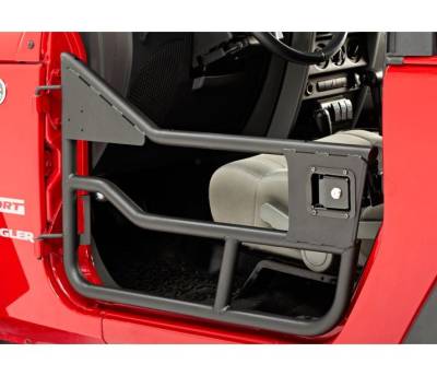 Bestop - Bestop 51826-01 Front HighRock Element Tube Doors for 07-18 Jeep Wrangler JK