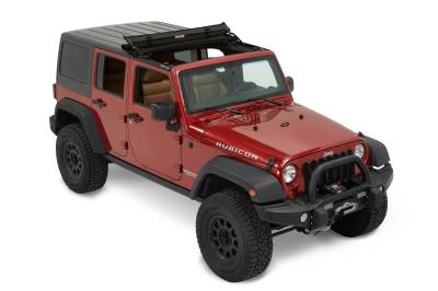 Bestop - Bestop 52453-17 Sunrider Freedom Top Hardtop Black Twill for 07-18 Wrangler JK