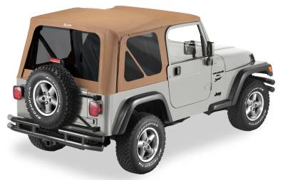 Bestop - Bestop 51180-37 Replace-A-Top OEM Hardware Tinted Spice for 97-02 Wrangler TJ