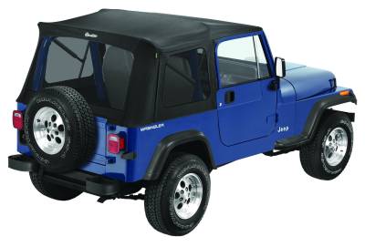 Bestop - Bestop 54709-35 Supertop Classic Black Diamond Soft Top for 97-06 Wrangler TJ