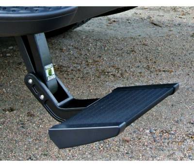 Bestop - Bestop 75310-15 TrekStep Rear Mount Bumper Step Black for 09-18 Dodge RAM 1500