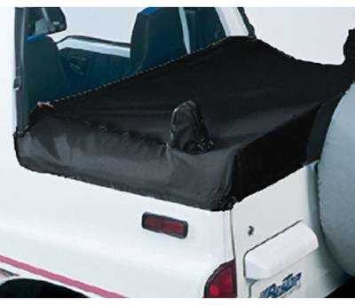 Bestop - Bestop 90006-15 Duster Deck Tonneau Cover Black Denim for 86-94 Suzuki Samurai