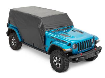 Bestop - Bestop 81045-01 All Weather Trail Cab Cover Black for 07-18 Jeep Wrangler JK/JL