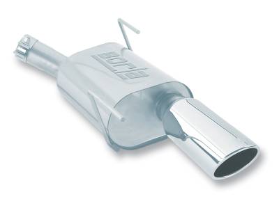 Borla - Borla 11751 S-Type Axle-Back Exhaust Single Right Rear Exit 05-09 Mustang 4.0L