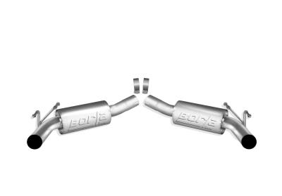 Borla - Borla 11801 S-Type Axle-Back Exhaust Single Split Rear Exit 10-13 Camaro SS 6.2L