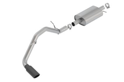 Borla - Borla 140788BC S-Type Cat-Back 1Tip Exhaust Truck Side Exit 19-23 Ranger 2.3L