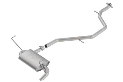 Borla - Borla 140790 S-Type Cat-Back Exhaust Single Right RR Exit 19-25 Corolla XSE 2.0L