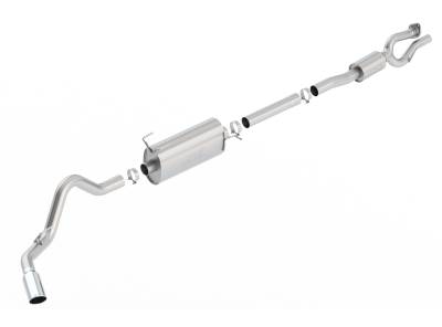 Borla - Borla Exhaust 140798 S-Type Cat-Back System for 17-22 Ford F250