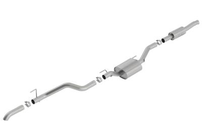 Borla - Borla 140810 ATAK Cat-Back Exhaust One Left RR Exit for 20-26 Gladiator JT 3.6L