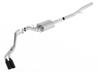 Borla - Borla 140577BC ATAK Cat-Back Exhaust Truck Side Exit 14-18 Silv/Seirra 1500 6.2L