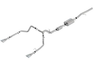 Borla - Borla Exhaust 140783 S-Type Cat-Back System for Sierra/Silverado 1500