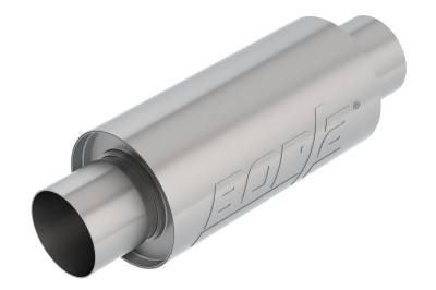 Borla - Borla 401339 Specialty Muffler Resonator 3" Center In/3" Center Out 5" Round