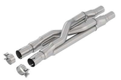 Borla - Borla Exhaust 60662 2.25" In/2.5" Out SWITCHFIRE X-Pipe for 15-19 Mustang GT