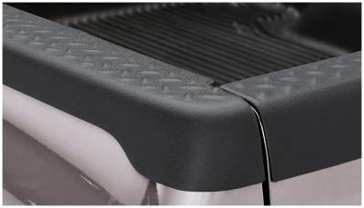 Bushwacker - Bushwacker DiamondBack Side Bed Rail Caps w/o Holes Pair Silverado 8' 49502