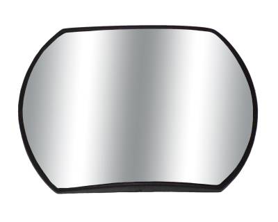 Cipa Mirrors - CIPA Mirrors 49402 HotSpots Convex Blind Spot Stick-On Mirror 4x5.5"