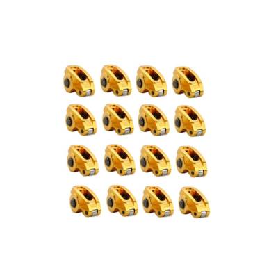 COMP Cams - COMP Cams 19001-16 Ultra-Gold Aluminum Rocker Arms for SBC w/3/8" Stud