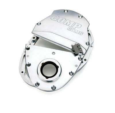 COMP Cams - COMP Cams 310 3Pc Billet Aluminum Timing Cover for Chevrolet Small Block/V6