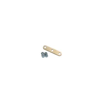 Edelbrock - Edelbrock 1493 Gold Performer Series Throttle Cable Plate Kit Ford 351M/400