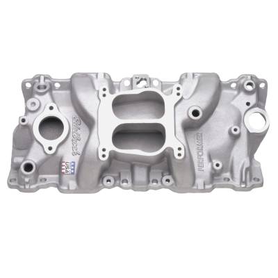 Edelbrock - Edelbrock 2104 Performer Intake Manifold Small-Block Chevy