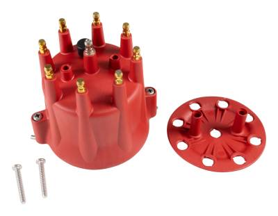Edelbrock - Edelbrock 22732 Max Fire Distributor Cap/Retainer for GM