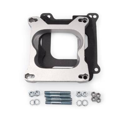 Edelbrock - Edelbrock 2691 4-Bbl Carter Thermo-Quad To Square-Bore Sng Plane Manifold Adapt