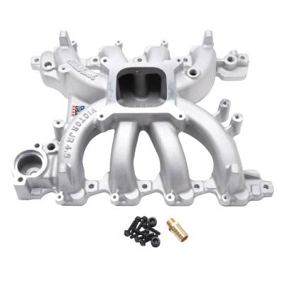 Edelbrock - Edelbrock 2838 Victor Jr. Modular Carburetor Intake Manifold for Ford 4.6L SOHC