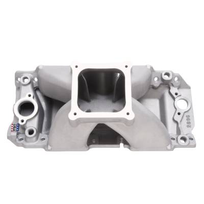 Edelbrock - Edelbrock 28962 Super II Intake Manifold for BBC 9.8" Deck CNC Port Matched