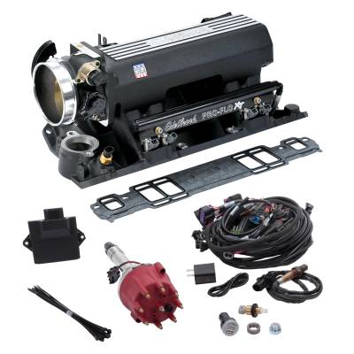 Edelbrock - Edelbrock 35813 Pro-Flo 4 EFI XT-Style Kit #35813 for Pre-86 Chevy Small-Block