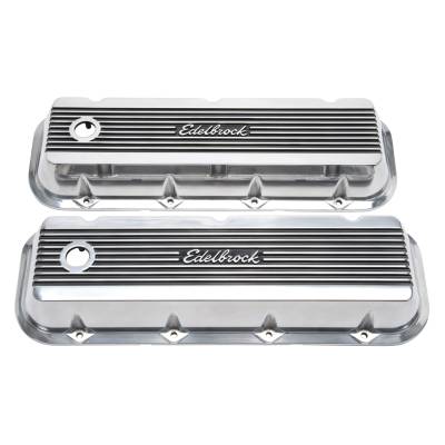 Edelbrock - Edelbrock 4275 Elite II Valve Covers for Chevy Big-Block V8 1965 & Later.