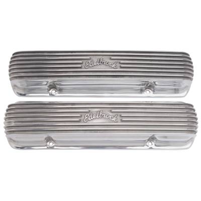 Edelbrock - Edelbrock 4130 Classic Series Valve Cover for 62-79 Pontiac V8