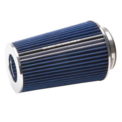 Edelbrock - Edelbrock 43693 Pro-Flo Univ. Blue Tall Conical Air Filter 3"/3.5"/4" Inlet