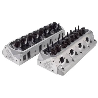 Edelbrock - Edelbrock 5025 2.02" E-Street Cylinder Head for Small Block Ford