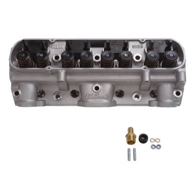 Edelbrock - Edelbrock 61599 D-Port Cylinder Head 72cc Hydraulic Flat Tappet Cam for Pontiac