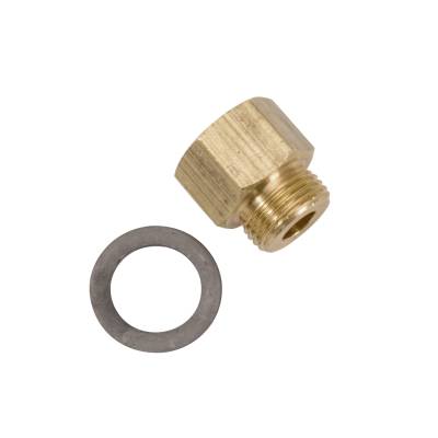 Edelbrock - Edelbrock 8090 Sqaure-Bore Carburetor inverted flare fuel inlet Fitting