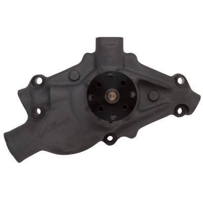 Edelbrock - Edelbrock 8816 Competition Water Pump for Chevy Small Block 8 AN Pipe Aux Outlet