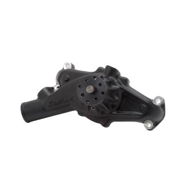 Edelbrock - Edelbrock 88503 Water Pump Short/Standard Black Finish for Big-Block Chevy