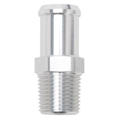 Edelbrock - Edelbrock 8184 Heater Hose End Fitting Straight w/1/2" NPT & 3/4" Barb.